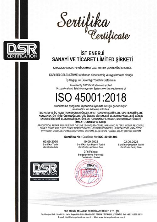ISO 45001:2018